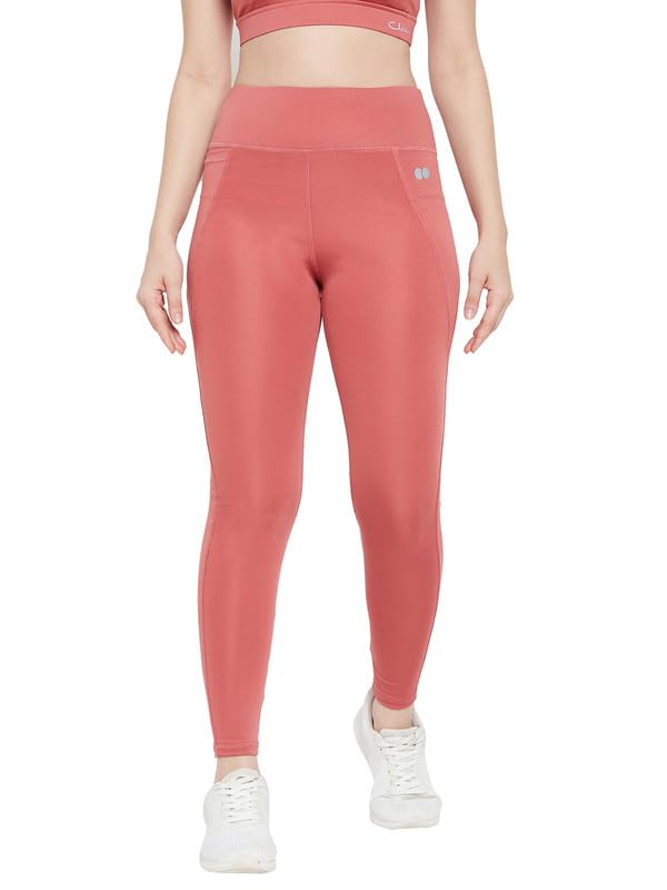 Clovia Women’s Regular Fit High Rise High-Rise Active Tights With Side Pocket Clovia Women’s Regular Fit High Rise High-Rise Active Tights With Side Pocket
