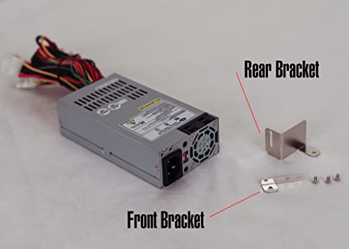 FSP200-50PL-K1 1U Flex 200 Watts ATX Power Supply Kit with Front and Back mounting Brackets - Thumbnail 3
