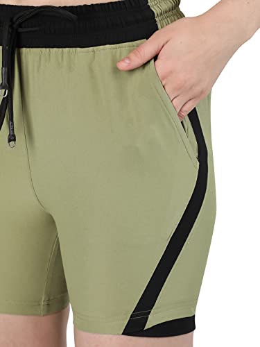 Image of CHKOKKO Summer Basketball Sports Workout Gym Training Wear Shorts for Women