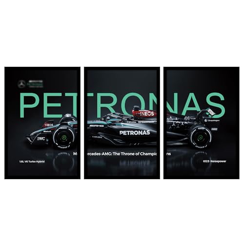 Image of CodersParadise Framed Wall Poster (12x18 Inch) | Inspirational Quote Wall Art | Minimalist Motivational Home Decor for Living Room & Office | Ready-to-Hang Display Frame (Petronas)