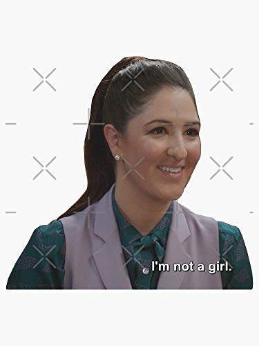 Janet- The Good Place Sticker - Sticker Graphic - Auto, Wall, Laptop, Cell, Truck Sticker for Windows, Cars, Trucks
