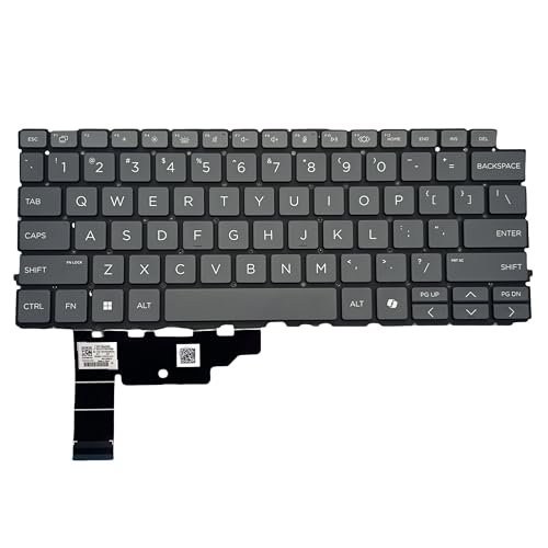 HP Pro x360 Fortis 11 G9x G10 G11 EliteBook 1040 G11 2-in-1 1040 14�C���` G9 G10 G11 14-EU 14t-EU �L�[�{�[�h �o�b�N���C�g Ai �L�[�t�� �t���[���Ȃ� (�O���[ 