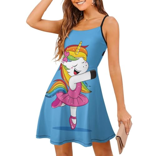 Robe licorne à bretelles réveillez votre joie de vivre et votre légèreté cet été