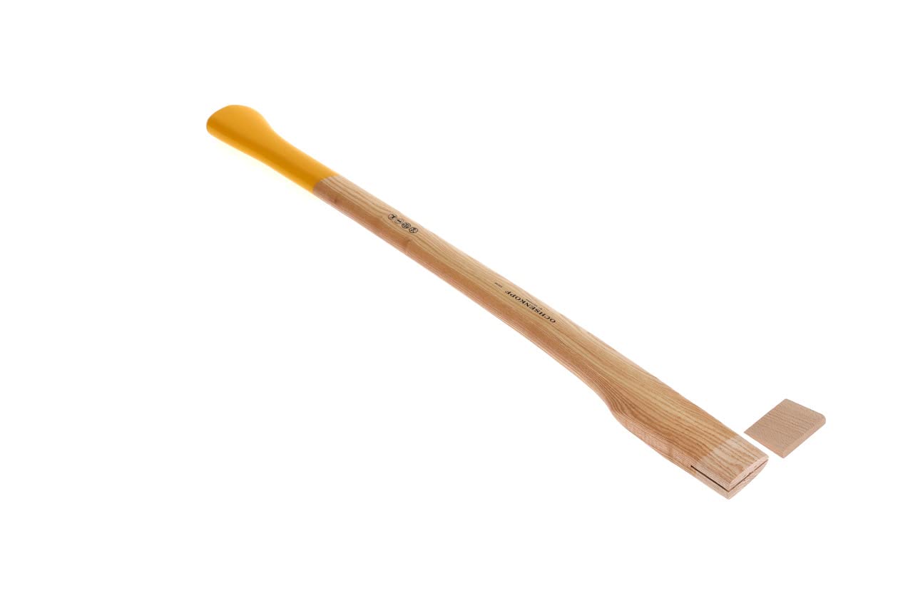 OCHSENKOPF Ersatzstiel für Spaltbeil, Stiel aus Eschenholz, 800 mm, 780 g, Knauf, Forstwerkzeug, OX E-84 E-0800