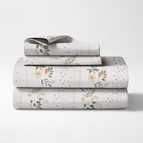 Image of Amazon Brand - Umi Trendy Single Bed Sheet Set | Pure Cotton 160 TC | 60X90 Inches | Pillow Cover 17X27 | Elegant Home & Hostel Bedsheet