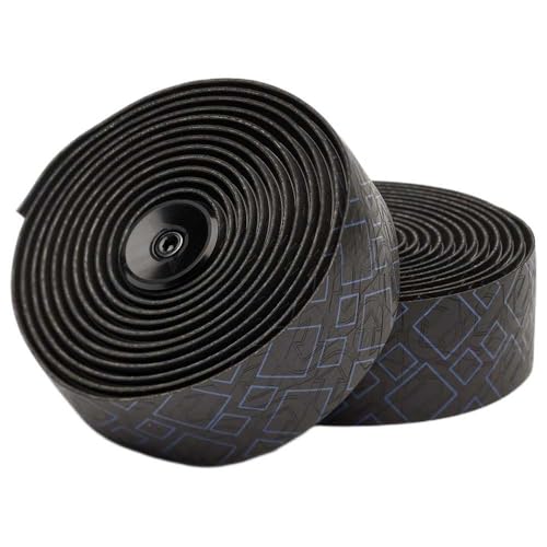 Pro Peaked Team Ruban de guidon Noir/bleu 200 cm