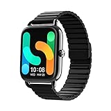 HAYLOU RS4 Plus Smartwatch, 1,78" AMOLED tela sensível ao toque para homens e mulheres, SpO2, monitor de frequência cardíaca, monitor de sono, 100+ Modelos Esportivos, IP68 à prova
