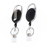 LANGLEBIG: Extra starker Federzug hält Ihren Schlüsselbund absolut sicher bis zu 100 Gramm.