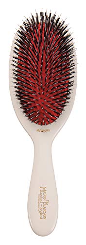 Brosse Mason Pearson BN2 en poils et nylon de couleur ivoire