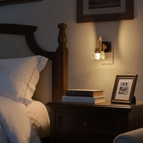 Image of DORESshop Night Light,Night Lights Plug into Wall,Dimmable Nightlight