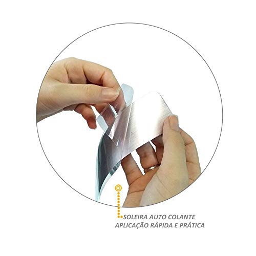 Jogo de Soleira Tracker 2014/2016 Prata em Resina