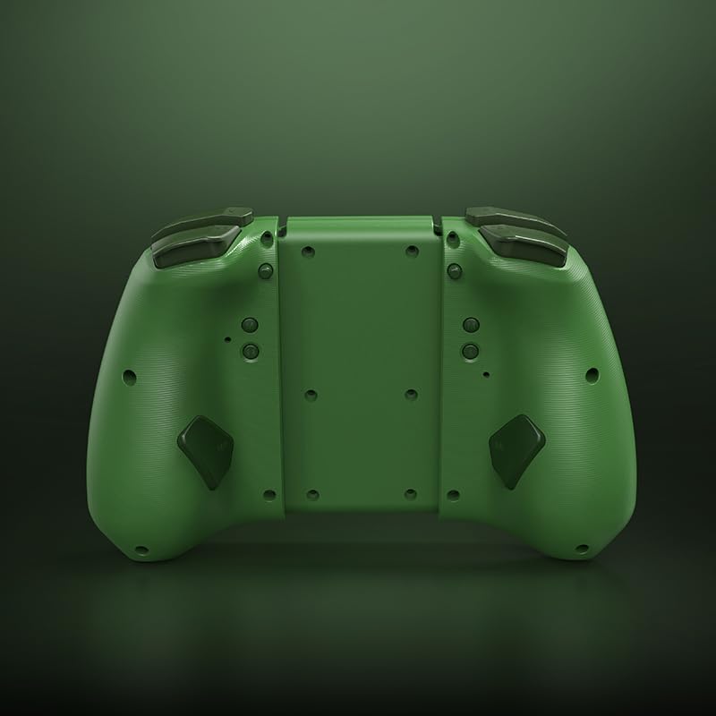 Image of NYXI Hyperion Pro Wireless Controller for Switch /Switch OLED, Hyperion switch controller with Hall Effect Joystick, Programmable, 6-Axis Gyro, Turbo, Vibration (Green)