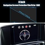 【20,3 cm GMC Sierr Bildschirmschutz】Größe: 17 x 12 cm, Länge x Breite, 20,3 cm, Diagonale Größe. Perfekt für 2015 2016 2017 2018 2019 GMC Sierra 1500/2500HD 3500HD und jedes Denali-Modell.