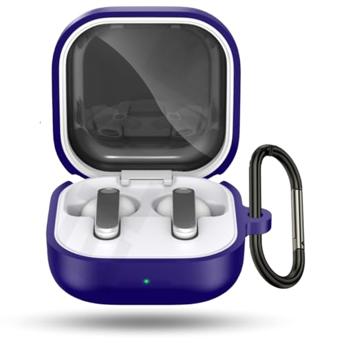 Image of ELOR Premium Silicone Case Cover Compatible with Samsung Galaxy Buds 4 | 4 Pro (Earbuds Not Included) (Navy Blue)