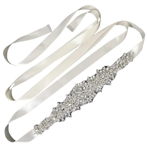 Ceinture de mariage en cristal pour briller lors des fêtes d'anniversaire et grandes soirées