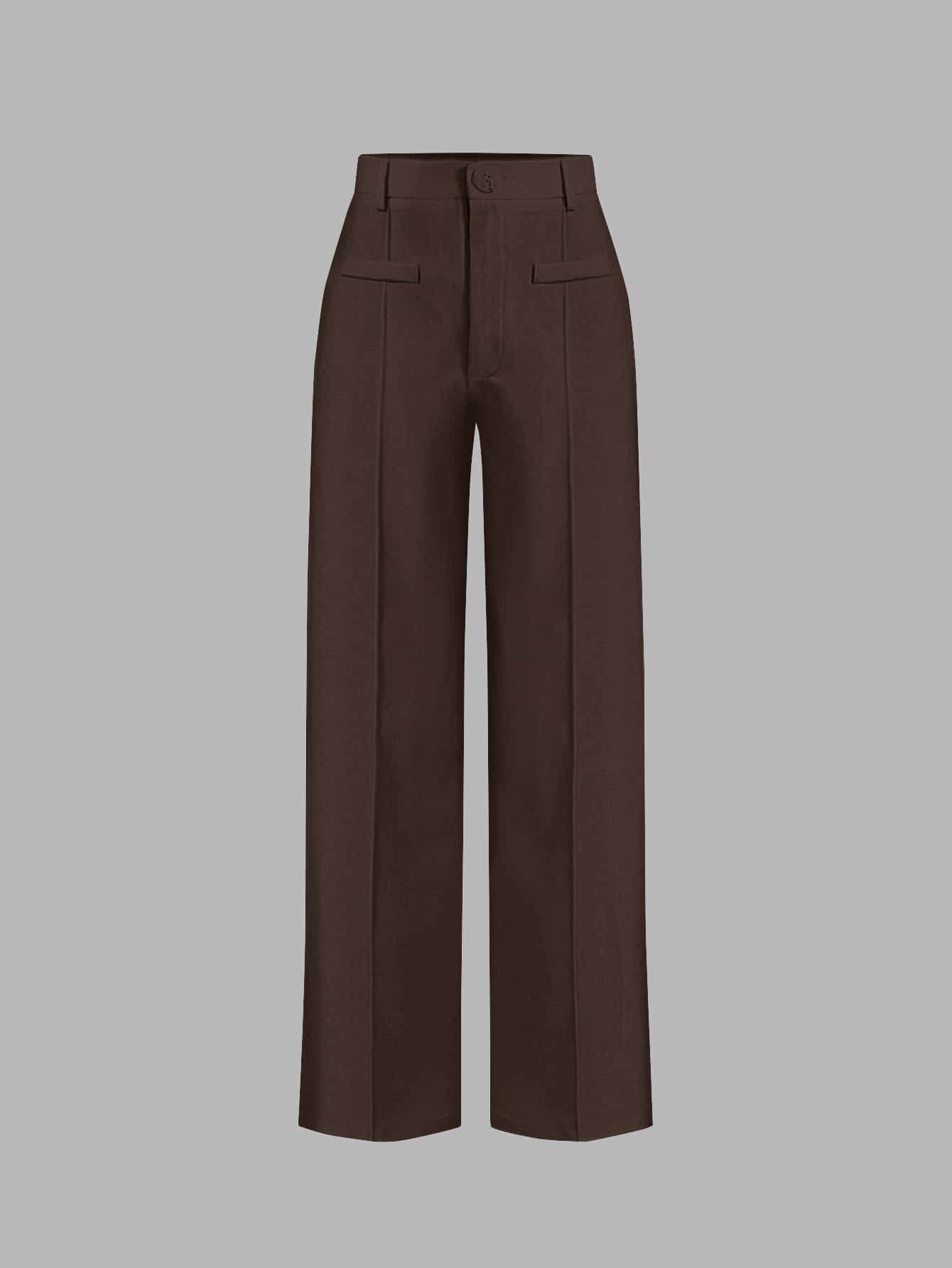 Womens Pants High Waist Straight Leg Pants Work Casual Pants