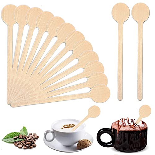 Opiniones y reviews de Agitador de bebidas Top 10. 45 Agitador de Café, Cabeza Redonda Agitadores para bebidas paquete con 100, 15cm Agitadores decóctel para Café, Leche, Té, Cóctel, Bebidas Calientes