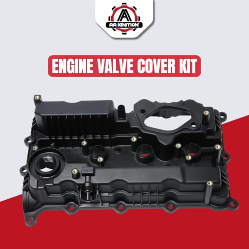 Image of Engine Valve Cover with Valve Cover Gasket by AA Ignition - Compatible with Hyundai and Kia - 2.0L, 2.4L - Santa Fe, Santa Fe Sport, Sonata, Optima, Sorento, Sportage - Replaces 224002GGB0, 263-263