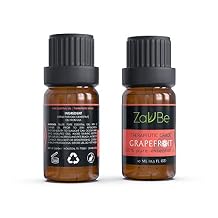 MABUA Grapefruit Essential Oil | 100% Pure, Undiluted, Natural, Therapeutic Grade 10 mL 1/3 oz