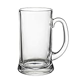 Spülmaschinengeeignet CRISTALICA Bierkrug Bierseidel Münster Masskrug bayrisches Bierglas Oktoberfest 1 Liter Glas