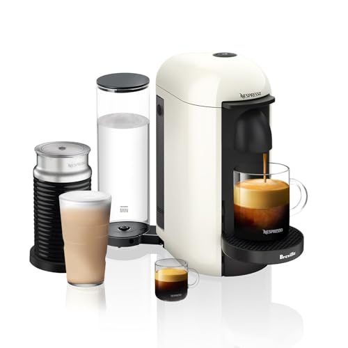 Breville Nespresso VertuoPlus Coffee and Espresso Machine with Aeroccino