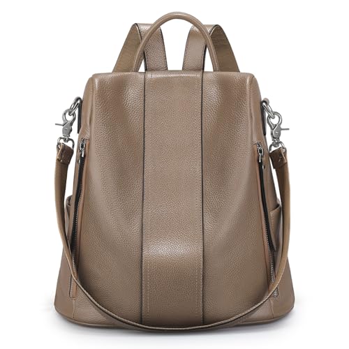S-ZONE Leather Backpack Purses for Women Antitheft Rucksack Shoulder Bag Medium by S-ZONE - Used condition - CA$57.40