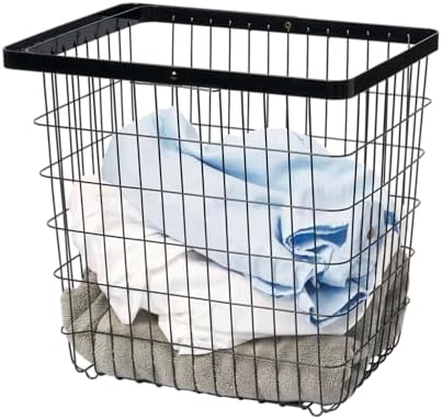 Yamazaki 4777 TOWER Laundry Basket with Wheels, black, Steel/Nylon, 28 x 46.5 x 61 cm à partir de 113,00 € (avril 2026