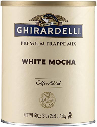 Ghirardelli Beverage Mix, Classic White 50 Ounce.