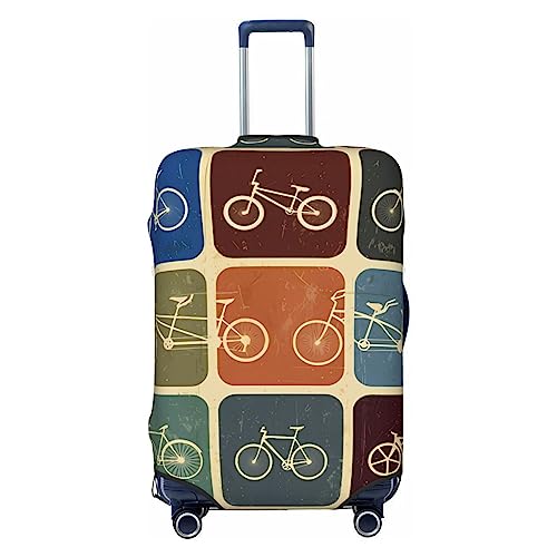 Housse de protection pour bagages de vélo anti-poussière noire taille M
