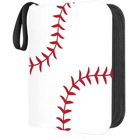 900 Pockets Baseball Trading Card Binder, Card Binder Album Folder with 50 Top-Loading Page Sleeves, 9 Pocket Card Binder for Game Cards, Sports Cards, Baseball Cards Cover