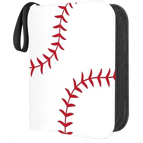 900 Pockets Baseball Trading Card Binder, Card Binder Album Folder with 50 Top-Loading Page Sleeves, 9 Pocket Card Binder for Game Cards, Sports Cards, Baseball Cards Cover