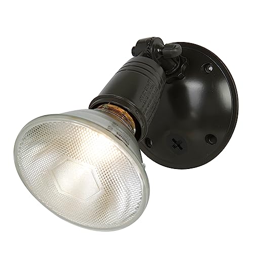Halo All-Pro Mt125 150W 1-Lamp Outdoor Single-Head Security Flood Lightbronze #TOP1
