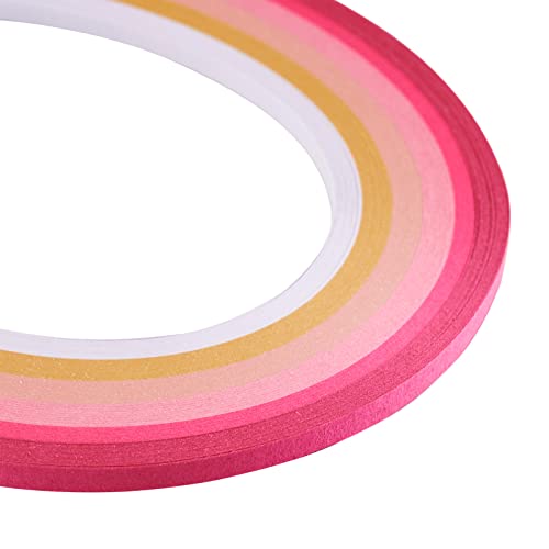 Beadthoven 1200 Strips Paper Quilling Strips Set 3mm Quilling Paper