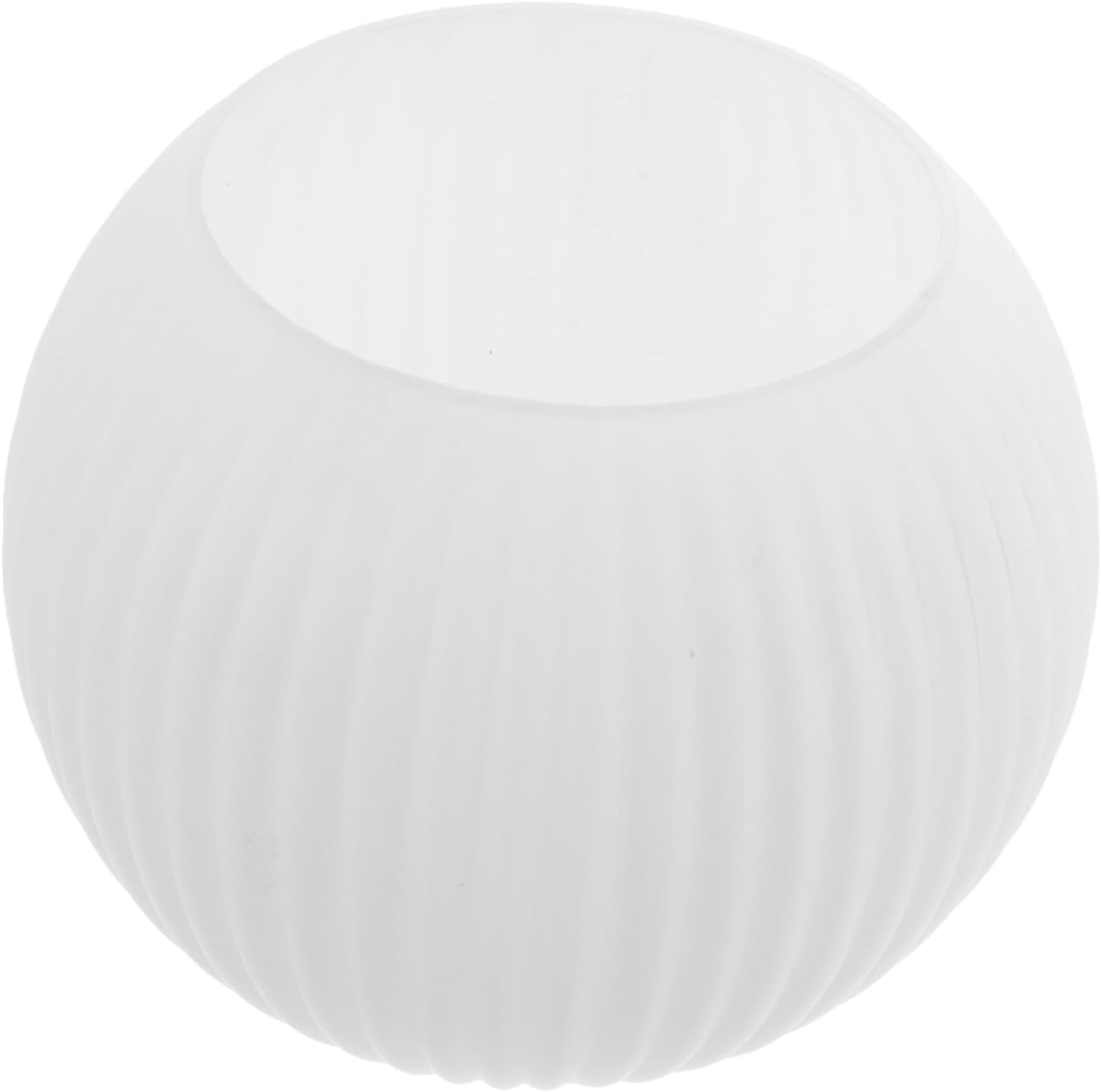 Glass Globe Pendant Light Shade Decorative Replacement for Ceiling and Wall Fixtures Easy to Install Sturdy Milk White Glass for Home Decor Bedroom and Living Room