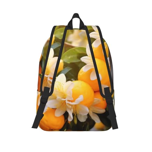 Mochila para laptop floral alegre ideal como bolsa de enfermera y campus universitario 3
