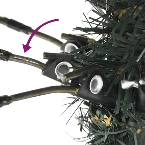 Árbol de Navidad artificial de 210 cm: la solución limpia sin caída de hojas 3