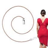 Einfach zu bedienen: Reißverschluss Sie Ihr Kleid einfach mit unserem Reißverschluss-Helfer-Zug. Ziehen Sie den Haken am Reißverschluss und schieben Sie ihn sanft nach oben, ohne Ihr Kleidungsstück zu beschädigen. Genießen Sie einfaches Anziehen ohne Aufwand.