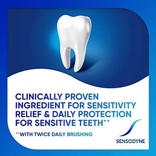 Sensodyne Repair and Protect Whitening Toothpaste, Toothpaste for Sensitive Teeth and Cavity Prevention, 3.4 oz (Pack of 4) - 5