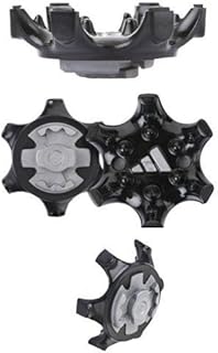 adidas THiNTech Replacement Bulk Spike Cleats 20pcs, Black