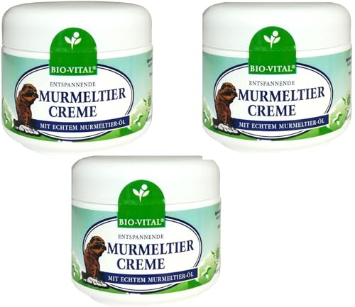 Bio Vital Bálsamo Crema de Marmota 3x125ml