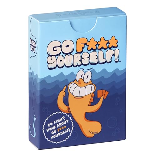 Go F Yourself! – The Grown Up Go Fish Card Game You've Always Wanted | Hilarious Party Game for Grown Ups, 2+ Players | 52 Cards, 13 Unique Pairs