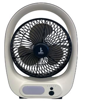 AADGEX USB Cooling Fan Portable Small Desk Table Air Fan with Built-in Battery for Travel, Outdoor, Home, Office, Kitchen, Picnic, Kids - Foldable and Height Adjustable, 3 Speed, White (B0C37LP8ZT) Amazon Price History, Amazon Price Tracker