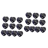 ABOOFAN 20 Pièces Pierre en Forme De Coeur Pierre De Coeur pour Le Bureau Décoration De ...