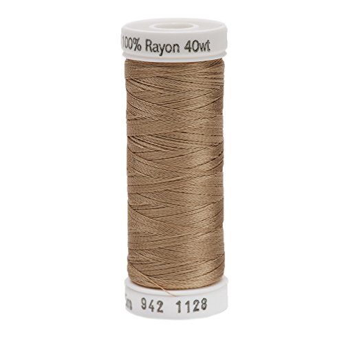 Hilo Sulky Rayon para coser, 250 yardas, ecru oscuro miniatura 1