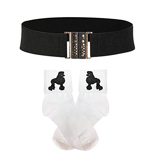 Ebytop Halloween 50S Costumes For Girls,Poodle Skirts Kids 1950S Sock Hop Decades Outfit Accessories 50Th Day Of School,Pk-10 #TOP4