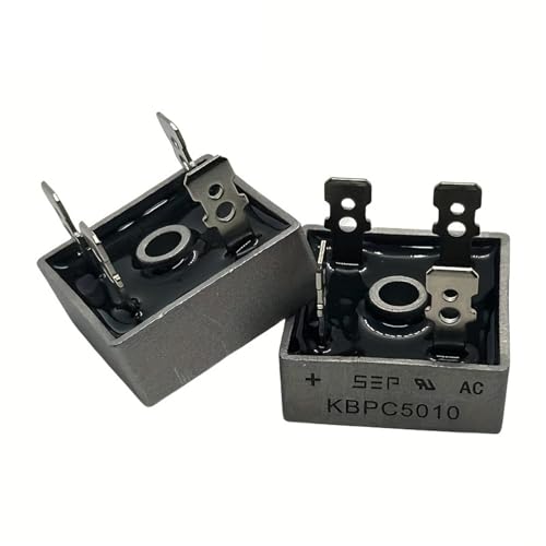 Puentes rectificadores de diodo KBPC5010, pack de 5 componentes electrónicos de 50A y 1000V 4