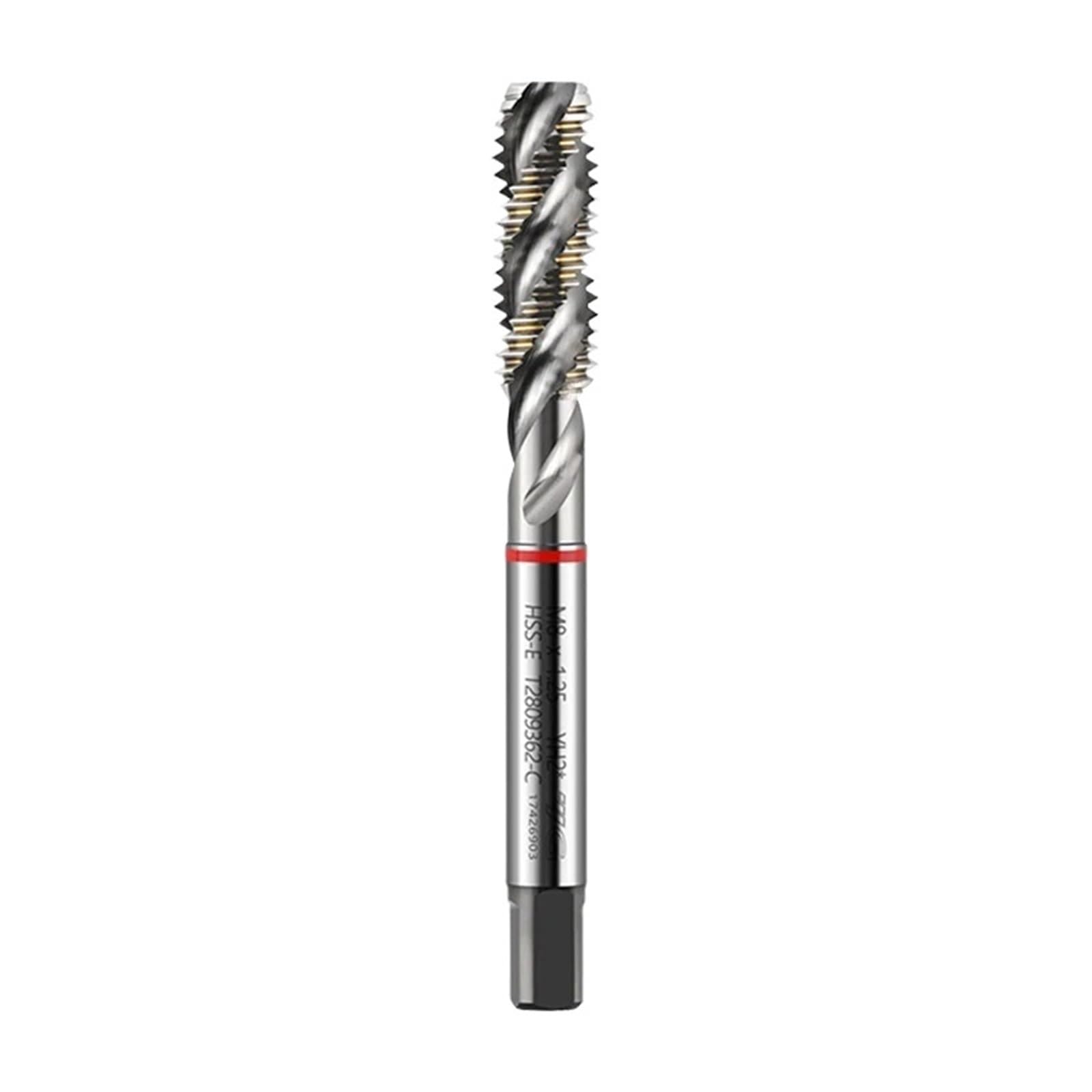 Gwintowniki maszynowe Gwintowniki spiralne Stal nierdzewna Aluminium M2＊0,4 M2,5＊0,45 M3＊0,5 M4＊0,7 M5＊0,8 M6＊1 M8 (gwint wierzchołkowy, M8-1)