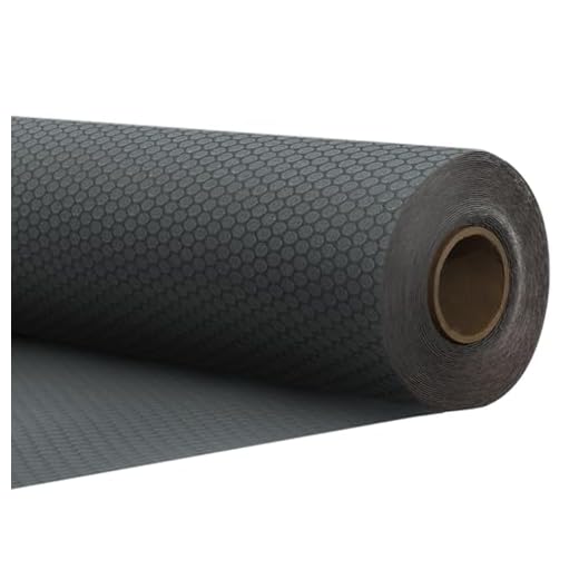 RecPro Trailer Coin Flooring | Gray | 8' 6" Wide | Nickel Pattern RV Flooring | Gym Flooring | Garage Flooring (20ft)