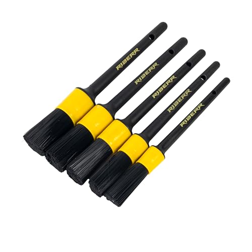 RIDERR Detailing Brush Set - Clean your motorcycle, motorbike,...