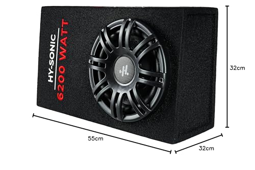 Image of Hydra HY-Sonic 6200 watt 10 inch Active Enclosure with Inbuilt Amplifier Powered, Subwoofer (RMS Power: 550 W)